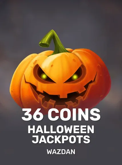 36 Coins Halloween Jackpots game tile